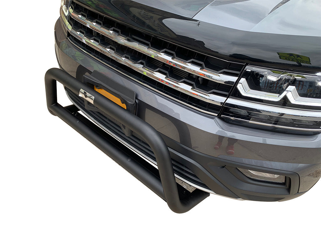 Vanguard Black Powdercoat Front Guards Bull Bars Bumper Guard for 2021-2024 ford f-150 nan