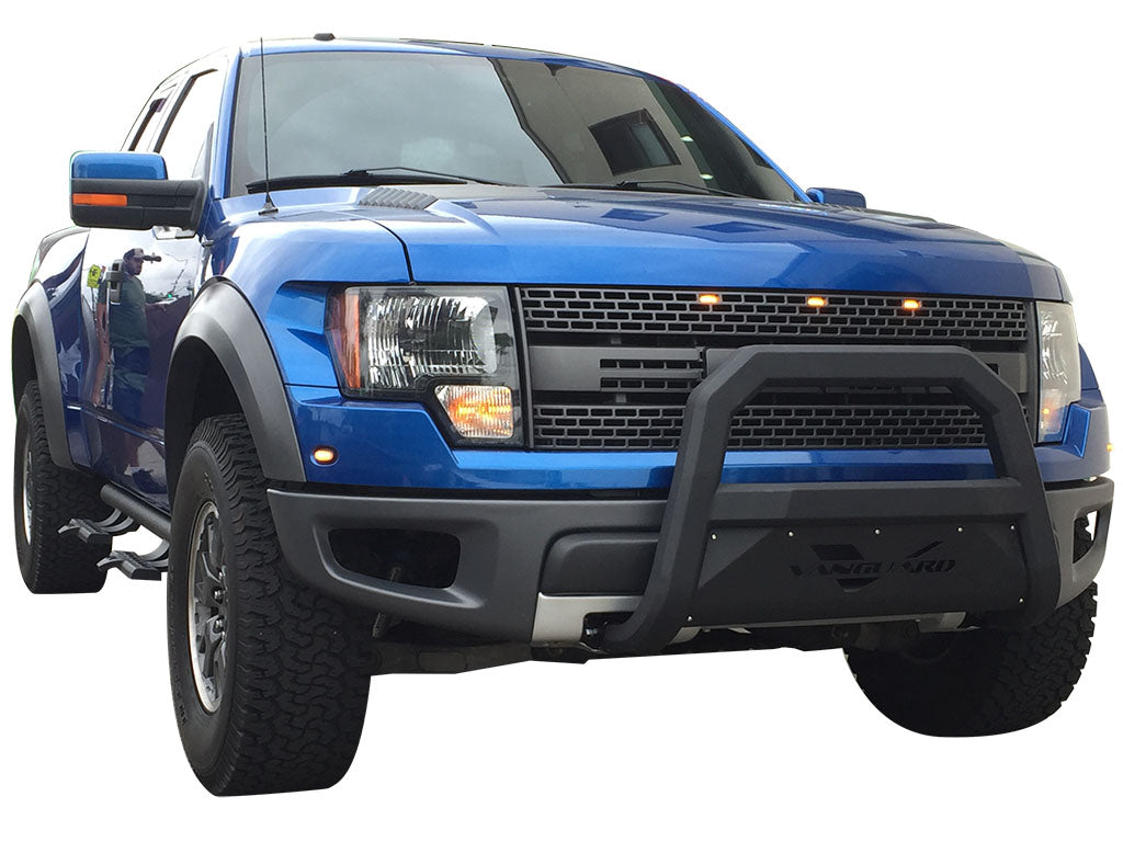 Vanguard Black Powdercoat Front Guards Bull Bars Bumper Guard for 2004-2024 ford f-150 nan