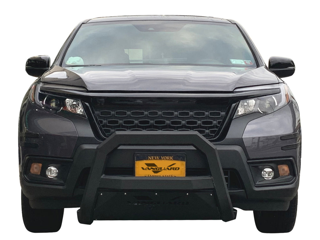 Vanguard Black Powdercoat Front Guards Bull Bars Bumper Guard for 2016-2022 honda pilot nan