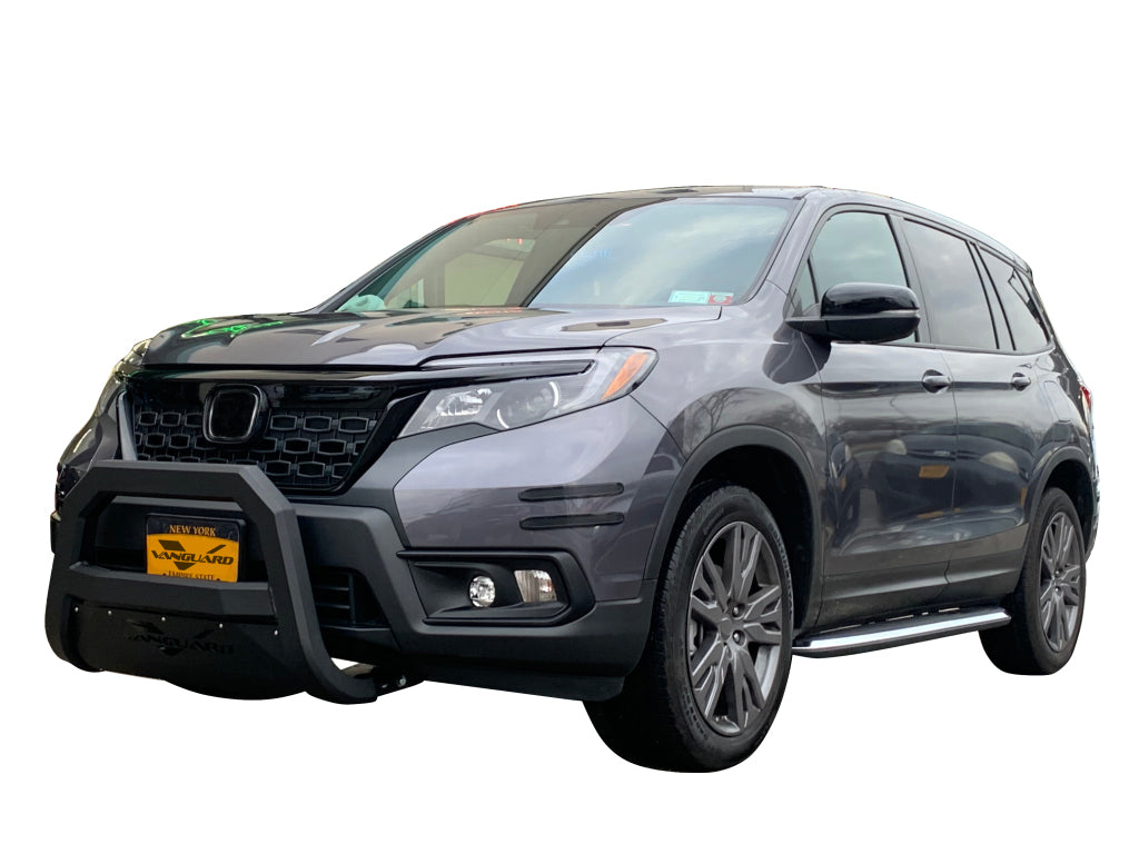 Vanguard Black Powdercoat Front Guards Bull Bars Bumper Guard for 2016-2022 honda pilot nan