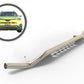 Vanguard Stainless Steel Front Guards Front Runners Bumper Guard for 2015-2021 lexus nx300h nan