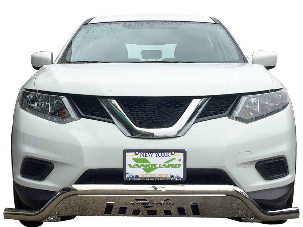 Vanguard Stainless Steel Front Guards Front Runners Bumper Guard for 2021-2024 nissan rogue nan