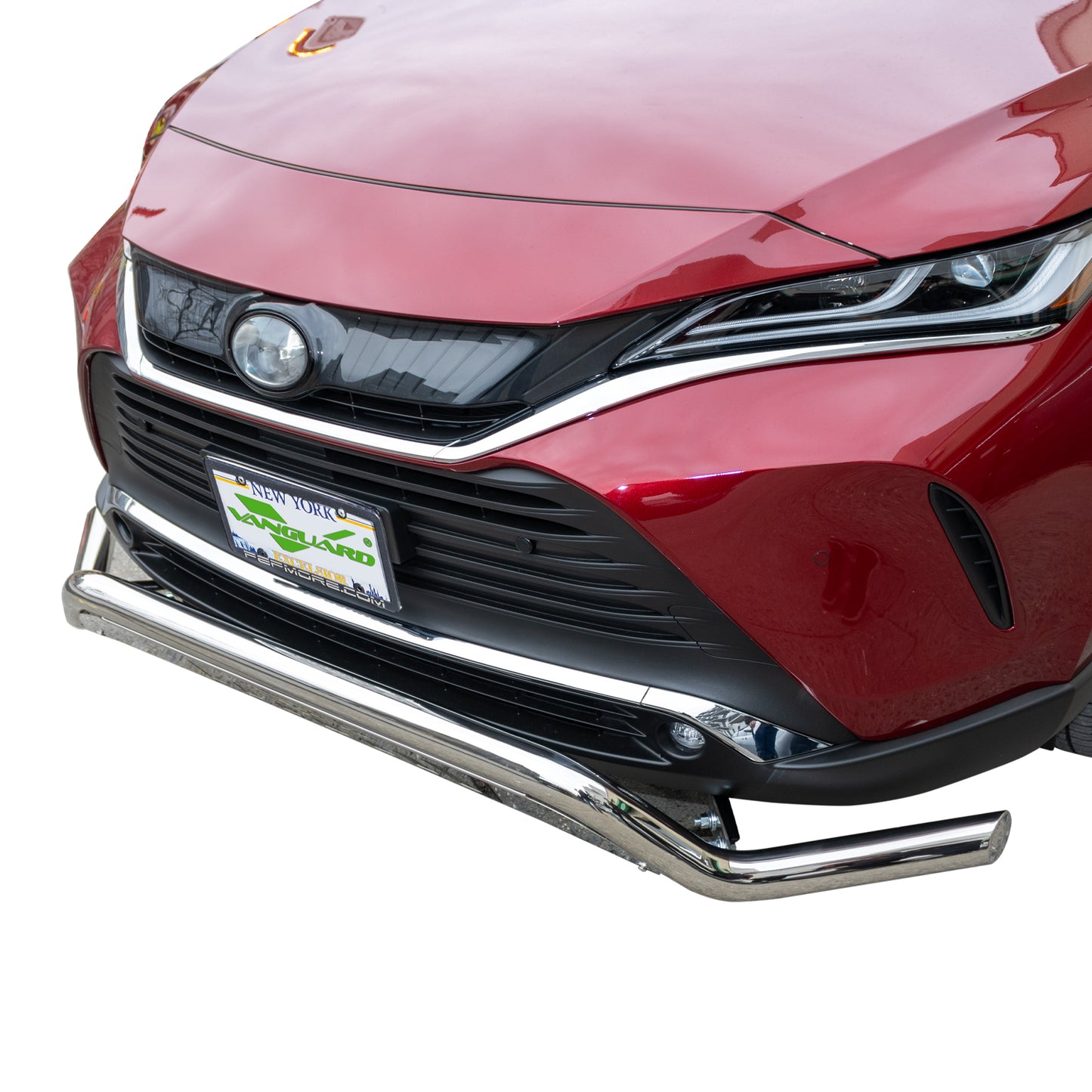 Vanguard Stainless Steel Front Guards Front Runners Bumper Guard for 2021-2024 toyota venza nan