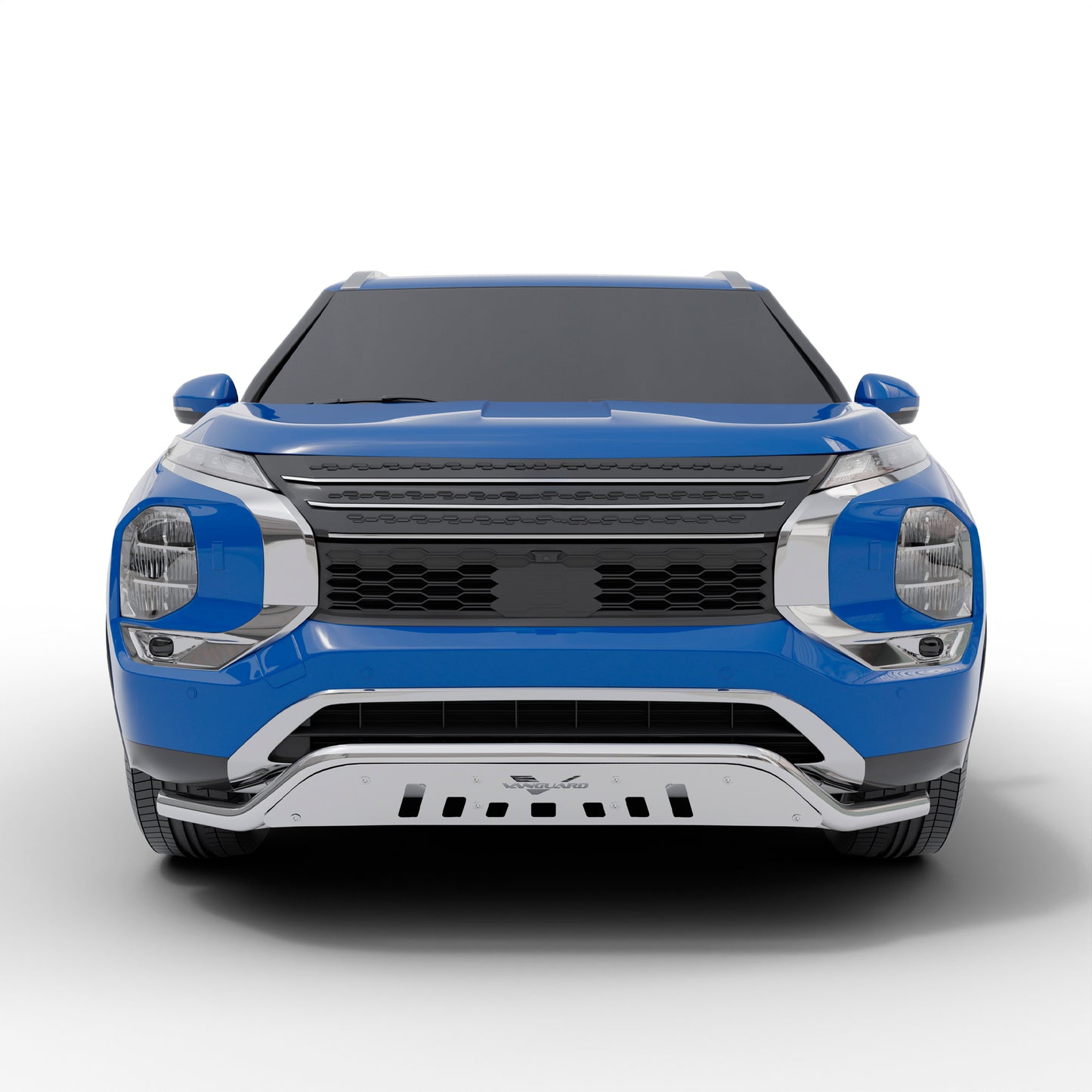 Vanguard Stainless Steel Front Guards Front Runners Bumper Guard for 2022-2024 mitsubishi outlander nan