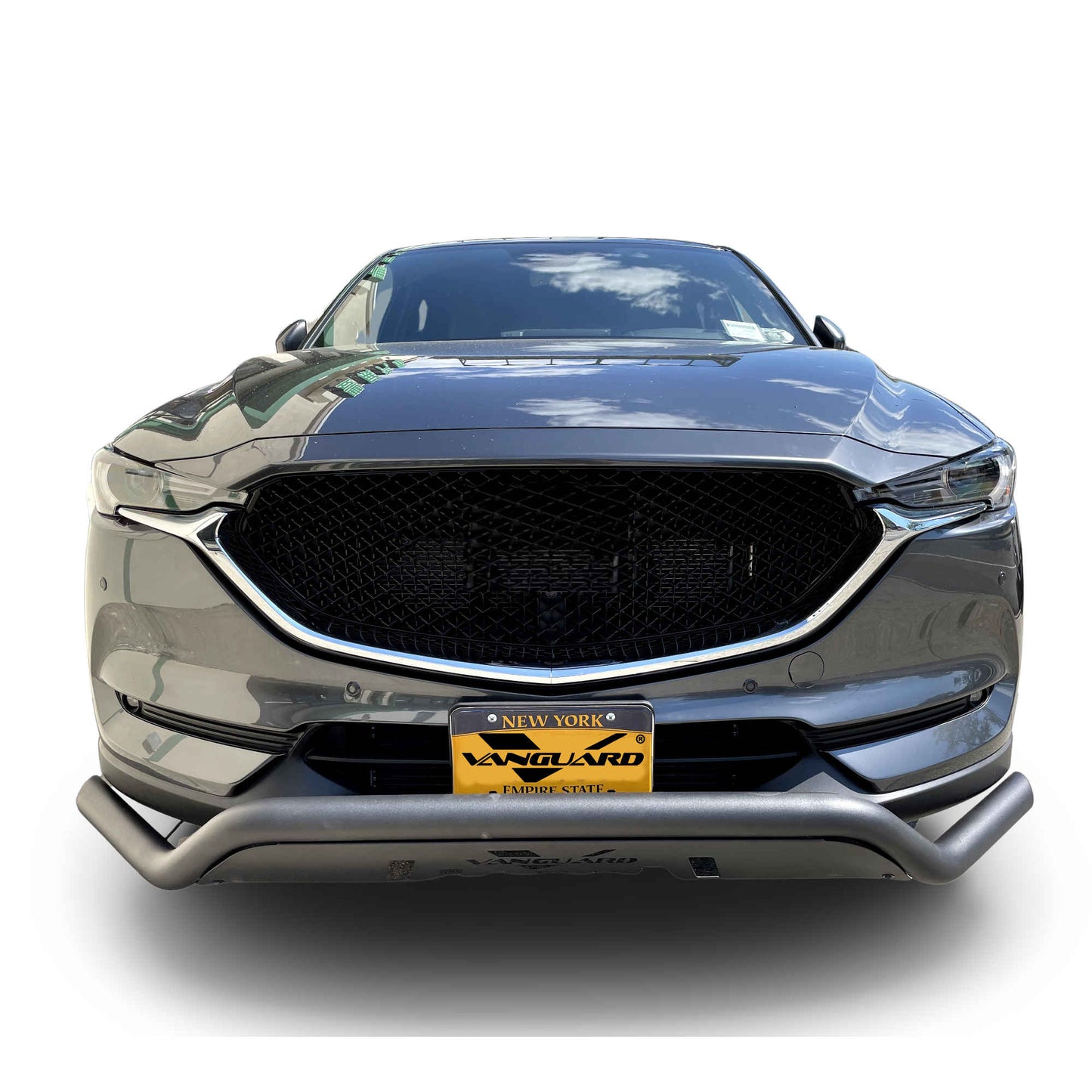 Vanguard Black Powdercoat Front Guards Front Runners Bumper Guard for 2013-2024 mazda cx-5 nan