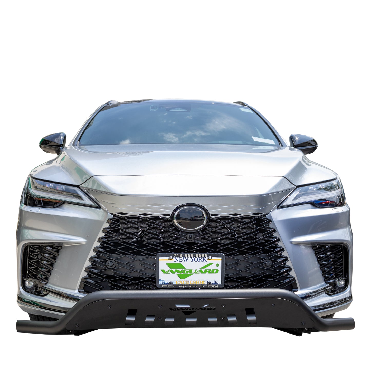 Vanguard Black Powdercoat Front Guards Front Runners Bumper Guard for 2023-2025 lexus rx350 nan