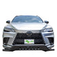 Vanguard Black Powdercoat Front Guards Front Runners Bumper Guard for 2024-2025 lexus rx450h+ nan