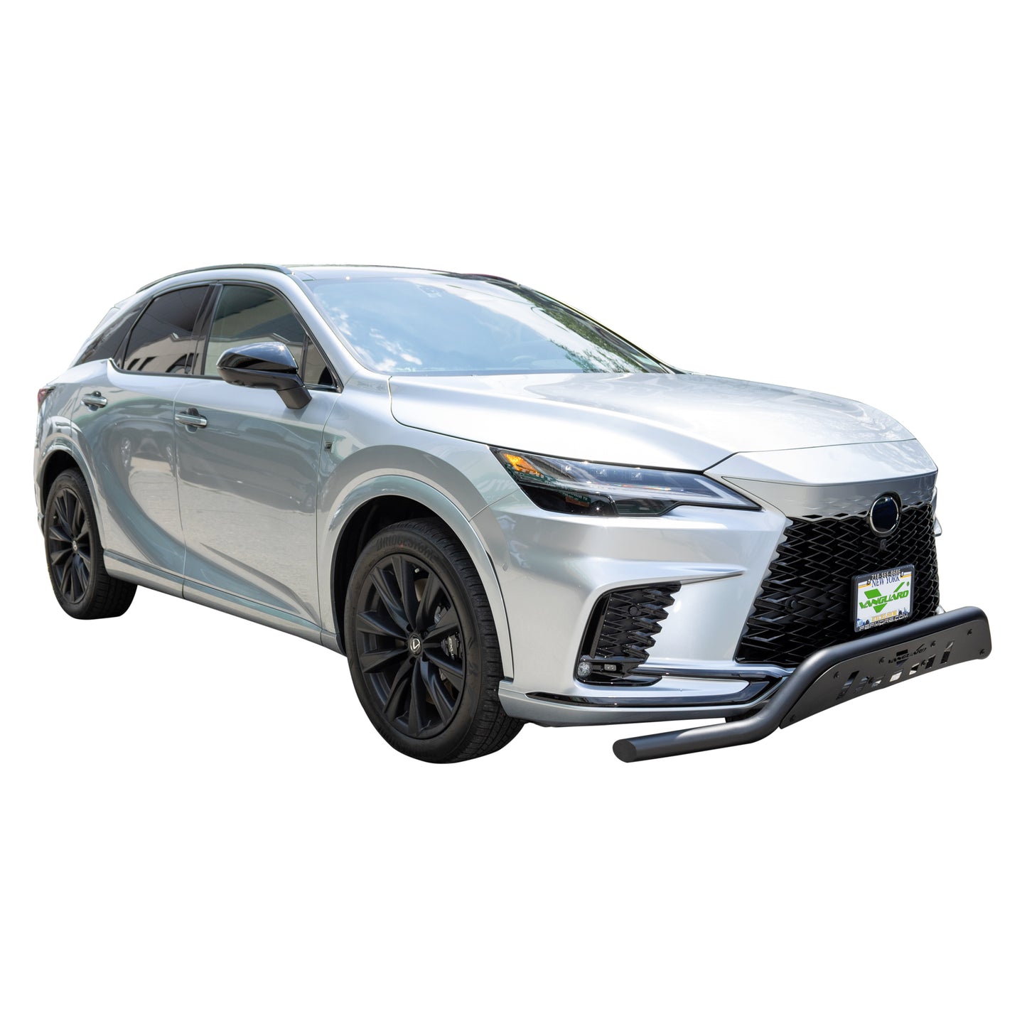 Vanguard Black Powdercoat Front Guards Front Runners Bumper Guard for 2023-2025 lexus rx500h nan