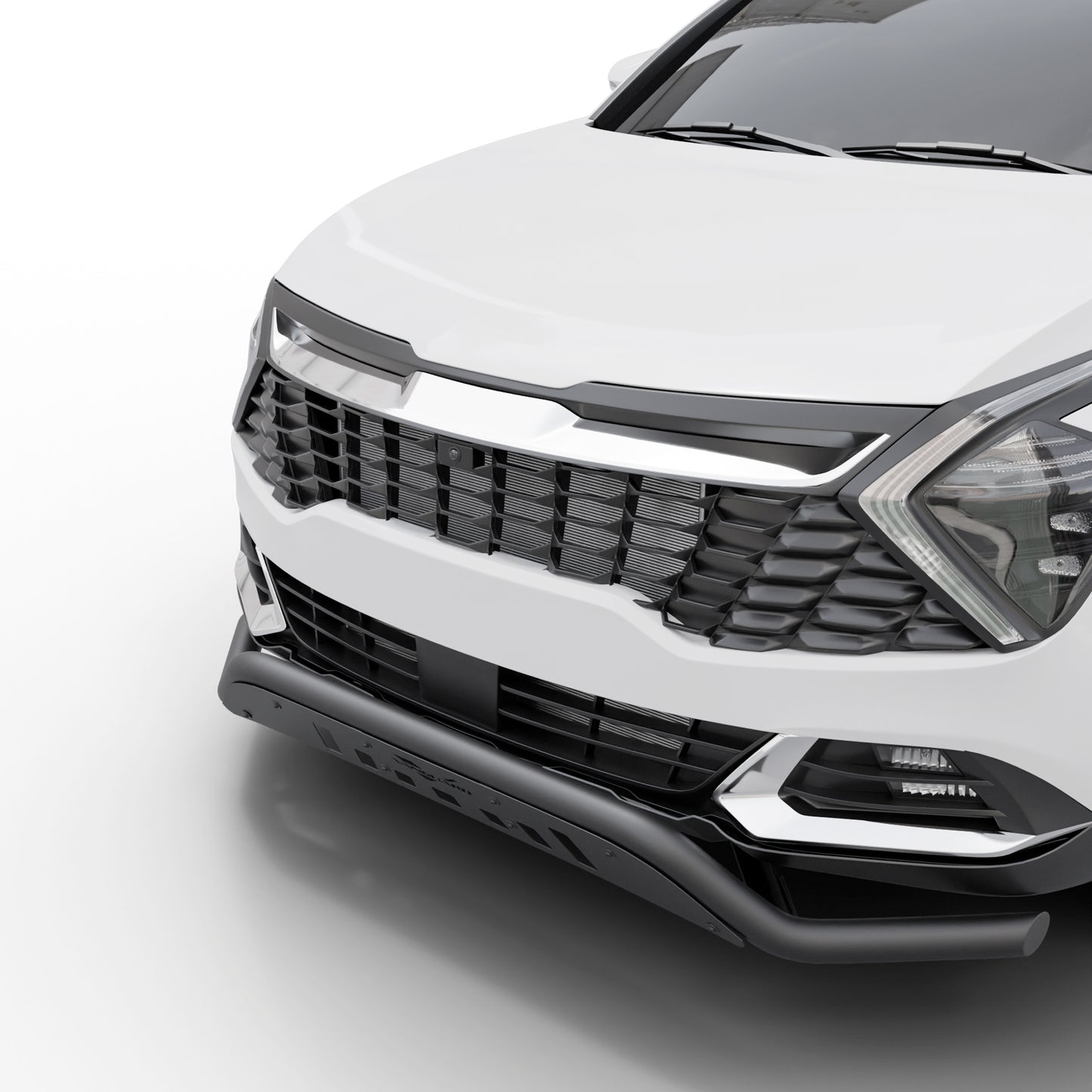 Vanguard Black Powdercoat Front Guards Front Runners Bumper Guard for 2023-2025 kia sportage nan