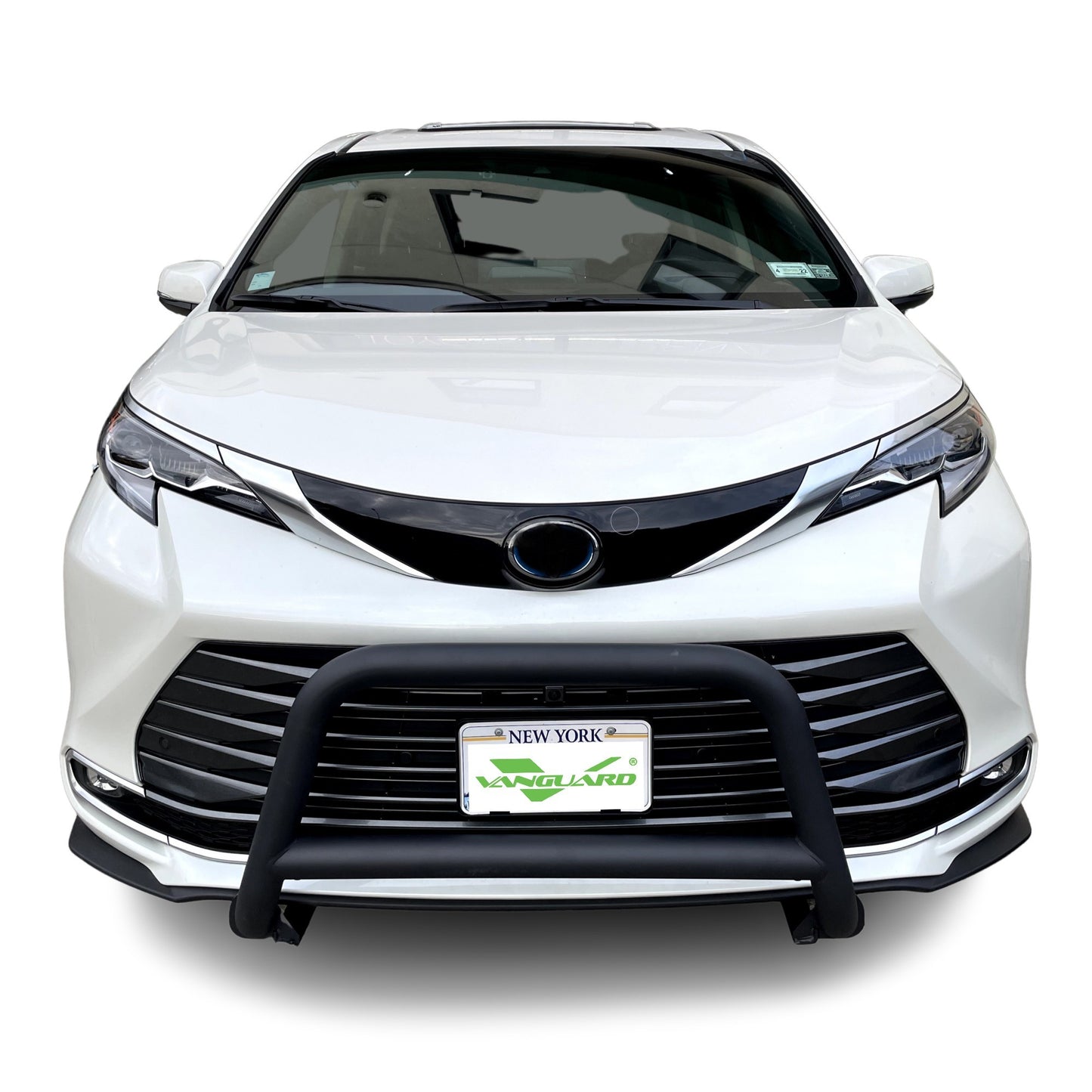 Vanguard Black Powdercoat Front Guards Bull Bars Bumper Guard for 2021-2025 toyota sienna nan