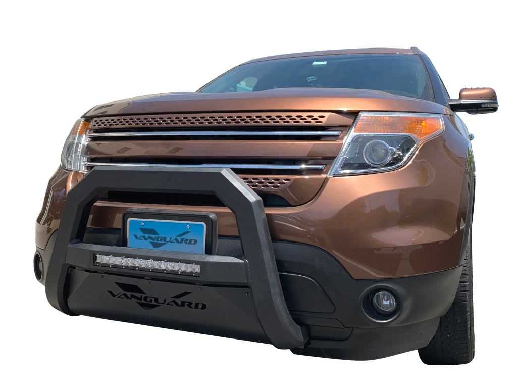 Vanguard Black Powdercoat Front Guards Bull Bars Bumper Guard for 2017-2024 honda ridgeline nan