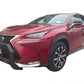 Vanguard Black Powdercoat Front Guards Bull Bars Bumper Guard for 2015-2017 lexus nx200t f sport