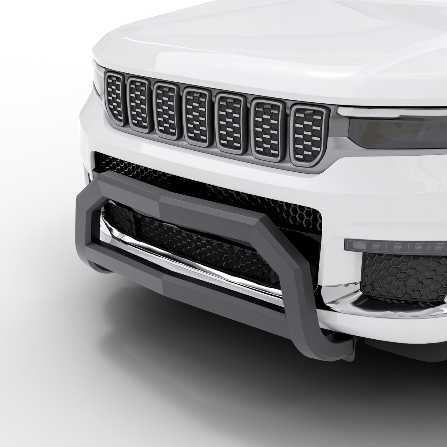 Vanguard Black Powdercoat Front Guards Bull Bars Bumper Guard for 2020-2025 jeep gladiator nan