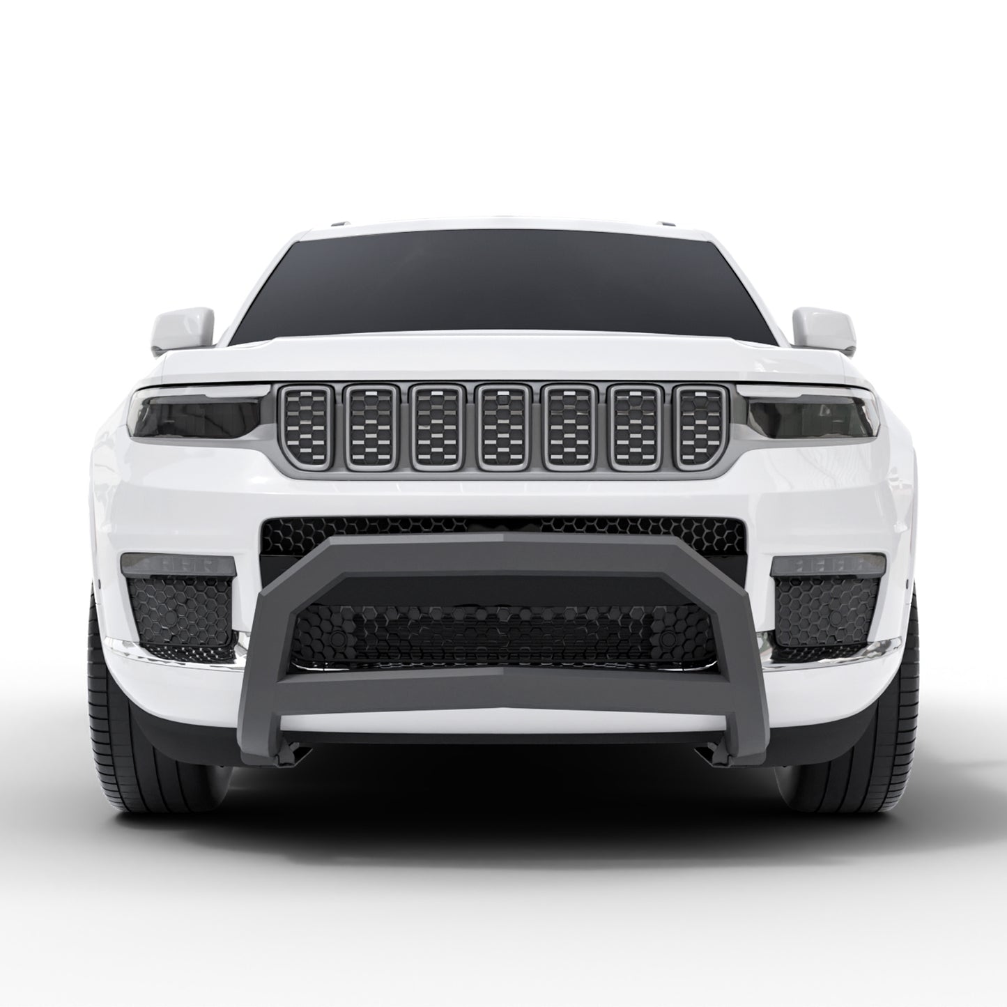 Vanguard Black Powdercoat Front Guards Bull Bars Bumper Guard for 2020-2025 jeep gladiator nan
