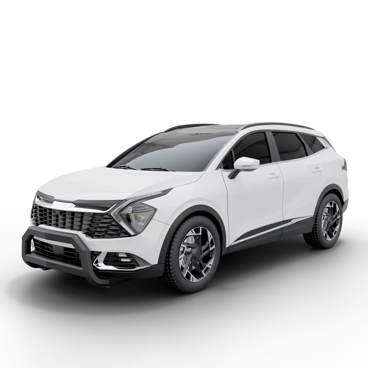 Vanguard Black Powdercoat Front Guards Bull Bars Bumper Guard for 2023-2025 kia sportage nan
