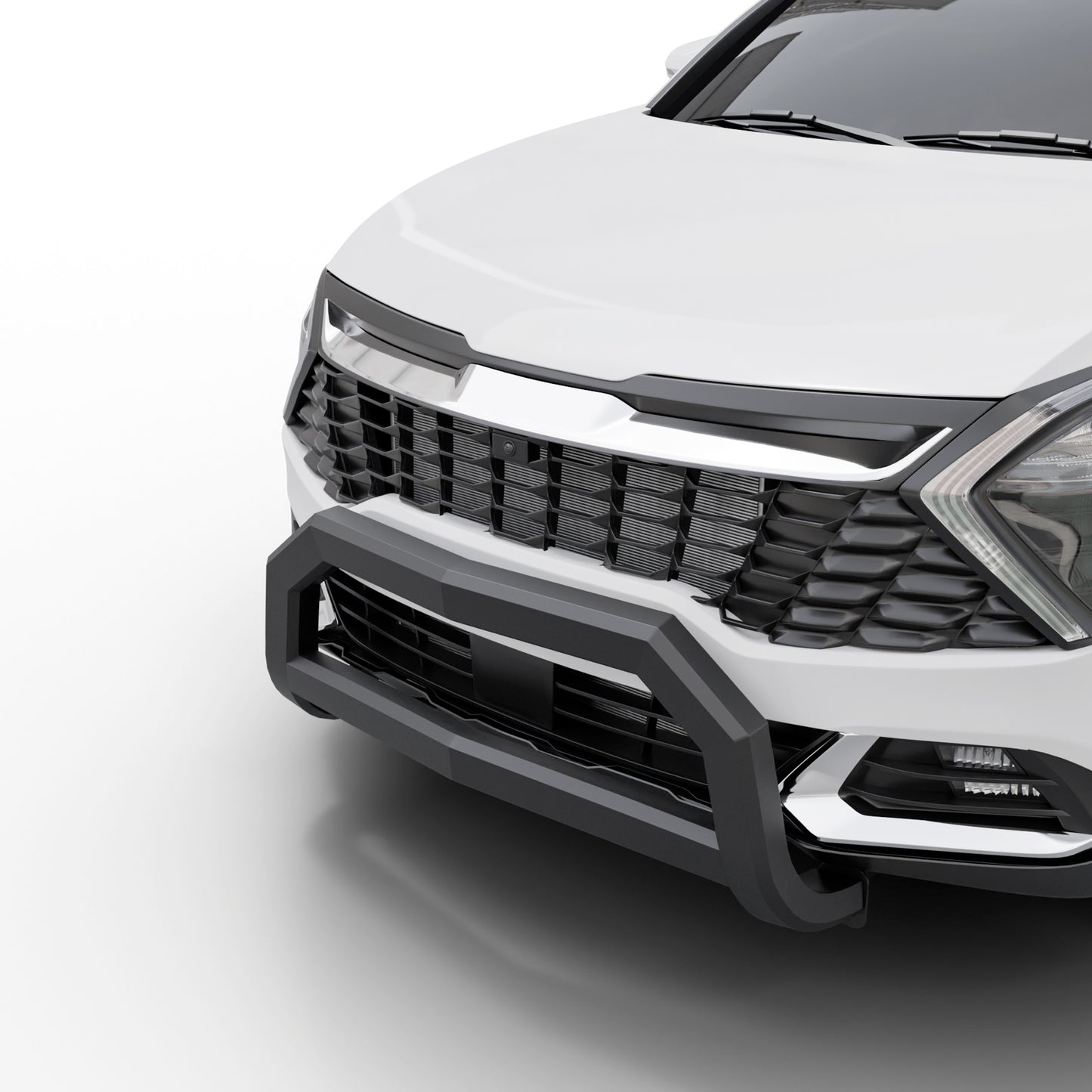 Vanguard Black Powdercoat Front Guards Bull Bars Bumper Guard for 2023-2025 kia sportage nan