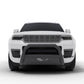 Vanguard Black Powdercoat Front Guards Bull Bars Bumper Guard for 2020-2025 jeep gladiator nan
