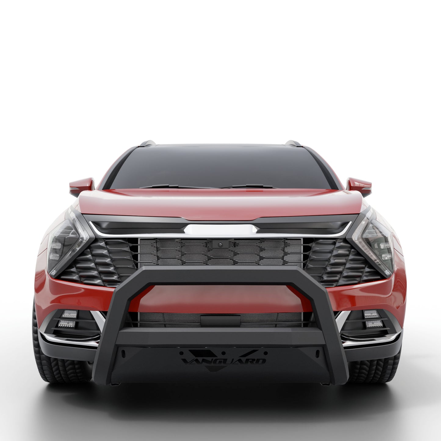 Vanguard Black Powdercoat Front Guards Bull Bars Bumper Guard for 2023-2025 kia sportage nan