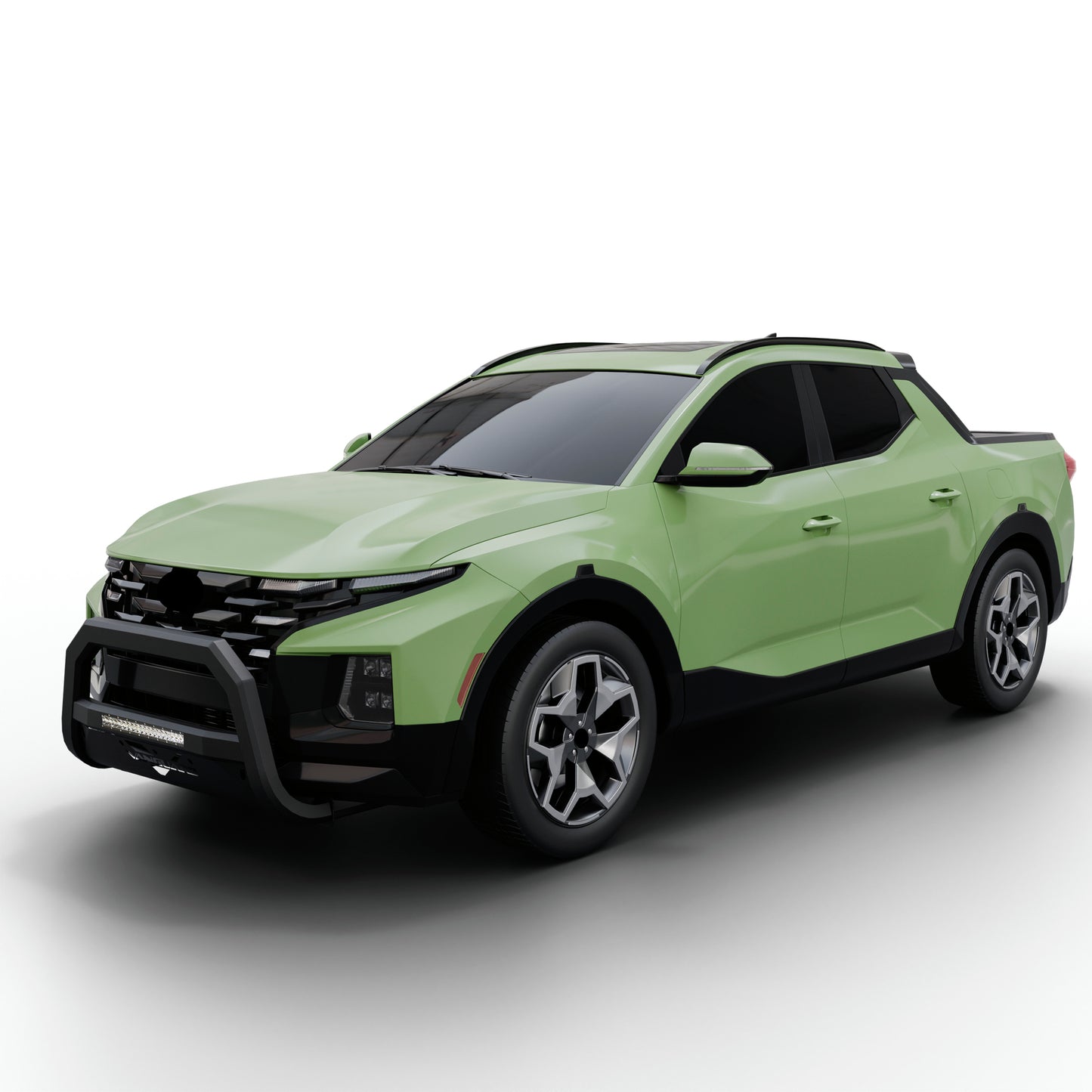 Vanguard Black Powdercoat Front Guards Bull Bars Bumper Guard for 2022-2024 hyundai santa cruz nan