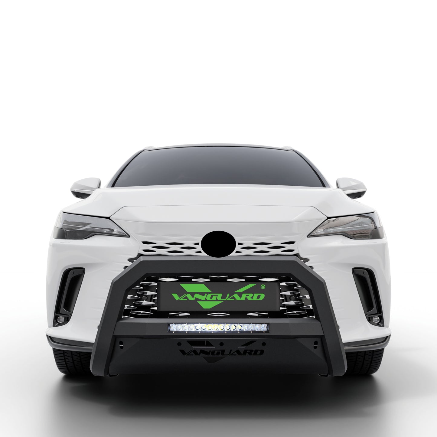 Vanguard Black Powdercoat Front Guards Bull Bars Bumper Guard for 2023-2025 lexus rx350 nan