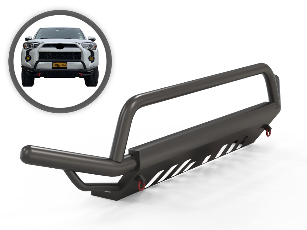 Vanguard Black Powdercoat Front Guards Front Runners Bumper Guard for 2009-2010 dodge ram 1500 nan