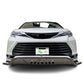 Vanguard Stainless Steel Front Guards Front Runners Bumper Guard for 2021-2025 toyota sienna nan