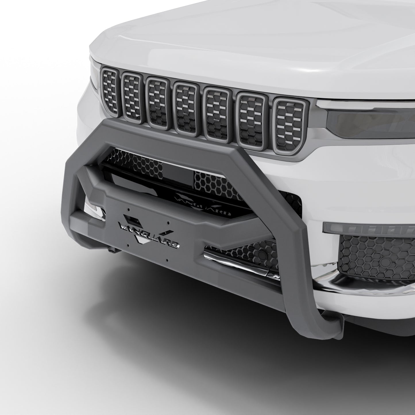 Vanguard Black Powdercoat Front Guards Bull Bars Bumper Guard for 2021-2024 toyota venza nan