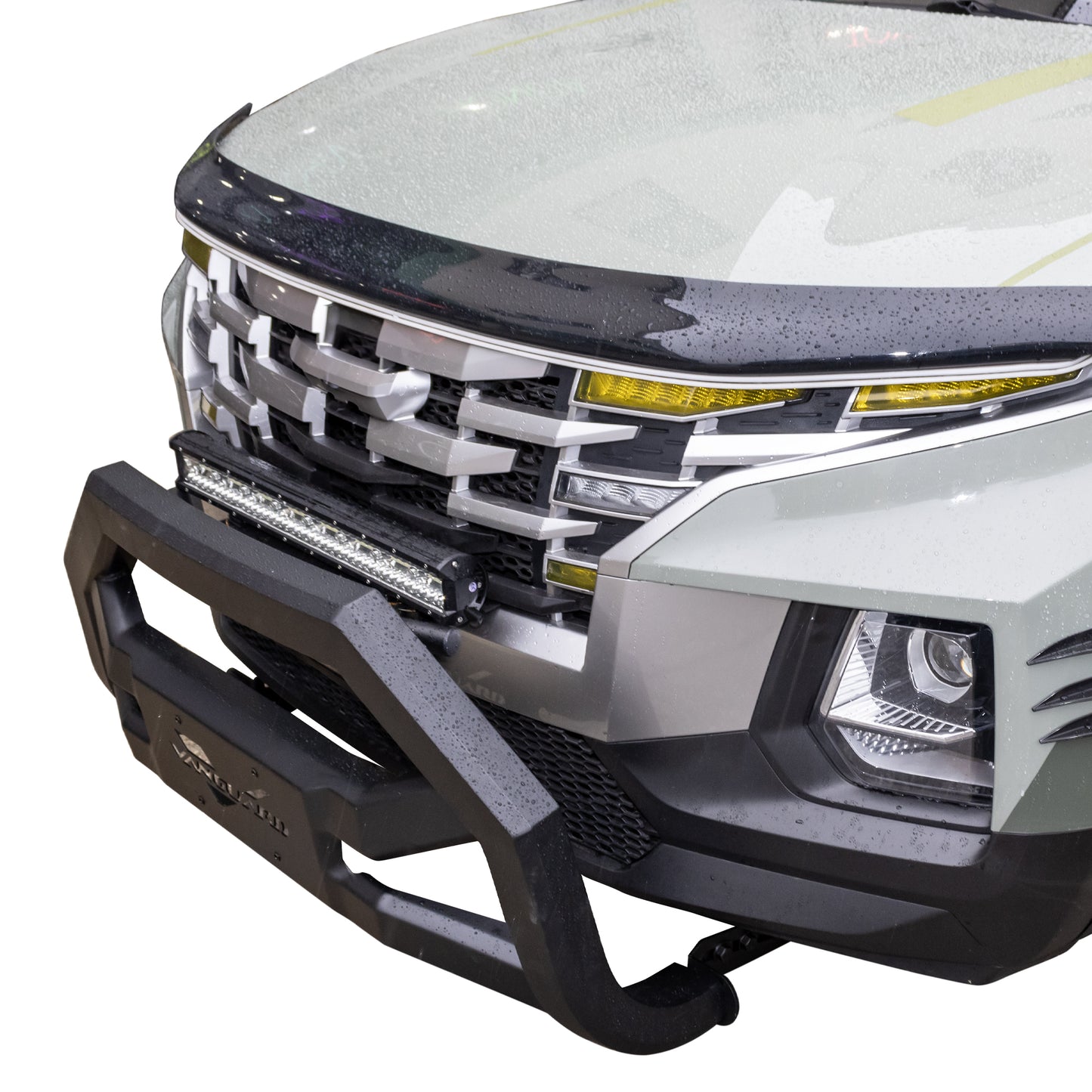 Vanguard Black Powdercoat Front Guards Bull Bars Bumper Guard for 2022-2024 hyundai santa cruz nan