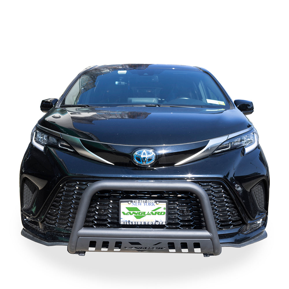 Vanguard Black Powdercoat Front Guards Bull Bars Bumper Guard for 2021-2025 toyota sienna nan