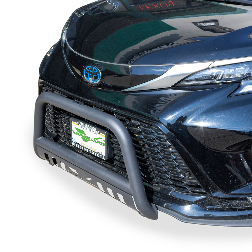Vanguard Black Powdercoat Front Guards Bull Bars Bumper Guard for 2021-2025 toyota sienna nan
