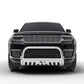 Vanguard Stainless Steel Front Guards Bull Bars Bumper Guard for 2021-2024 jeep grand cherokee l nan