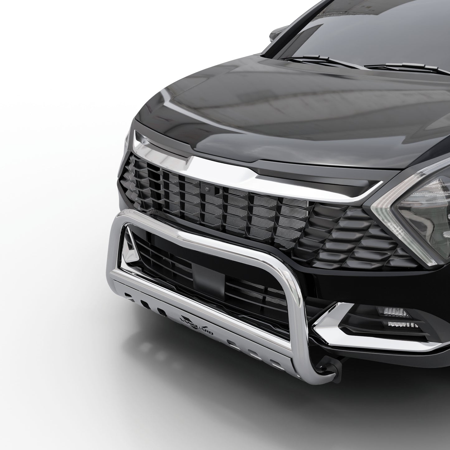 Vanguard Stainless Steel Front Guards Bull Bars Bumper Guard for 2017-2024 nissan armada nan