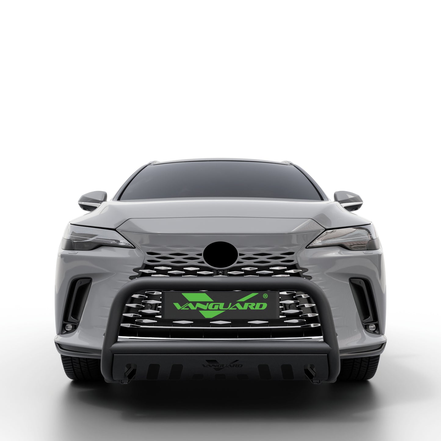 Vanguard Black Powdercoat Front Guards Bull Bars Bumper Guard for 2024-2025 lexus rx450h+ nan