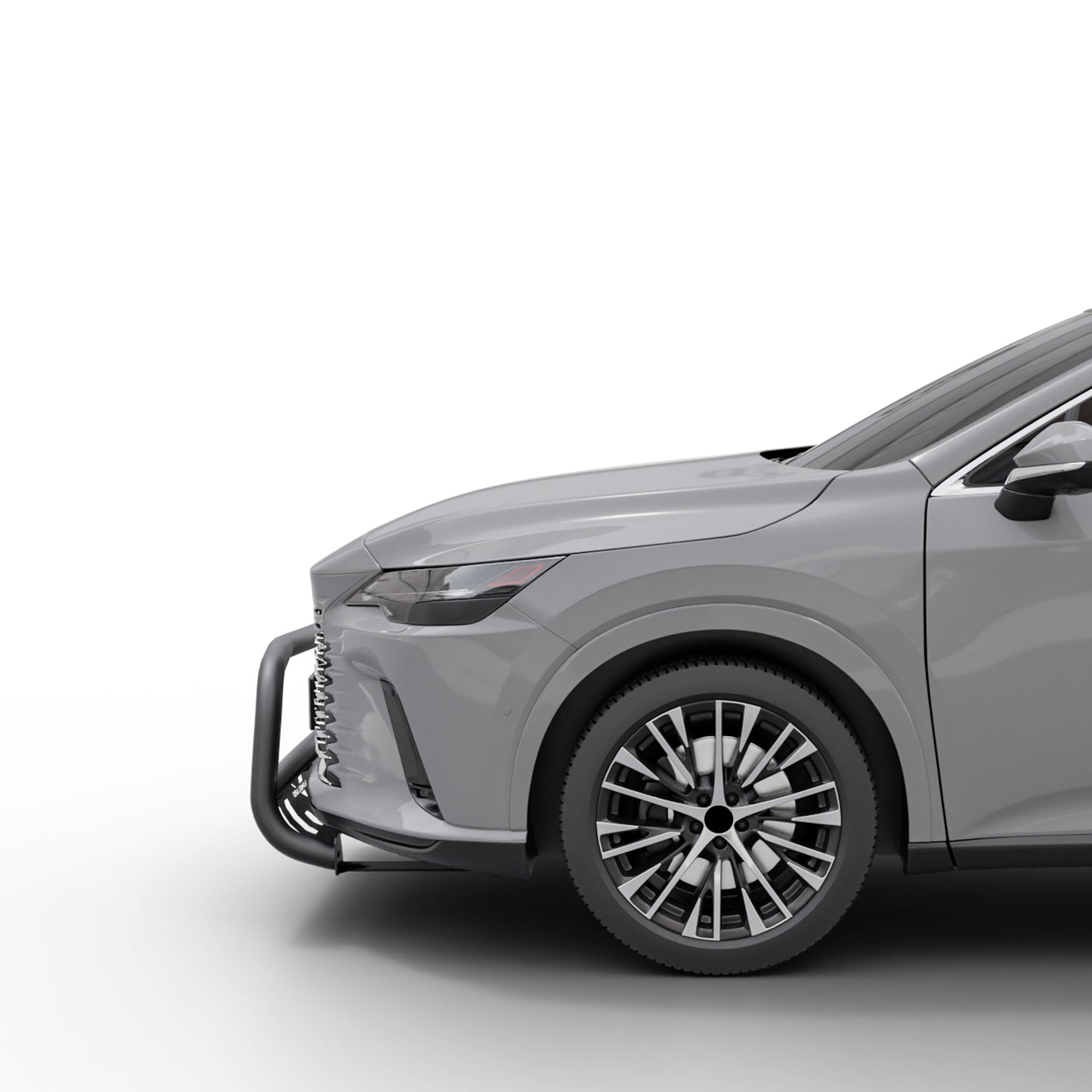 Vanguard Black Powdercoat Front Guards Bull Bars Bumper Guard for 2024-2025 lexus rx450h+ nan