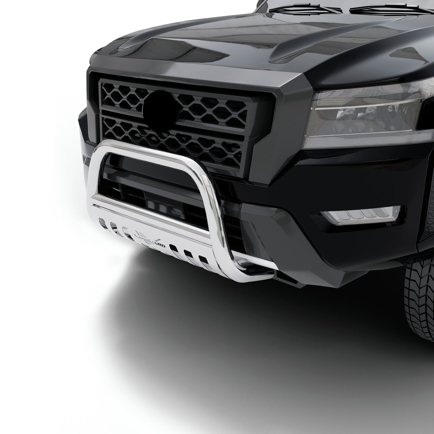 Vanguard Stainless Steel Front Guards Bull Bars Bumper Guard for 2022-2024 nissan frontier nan