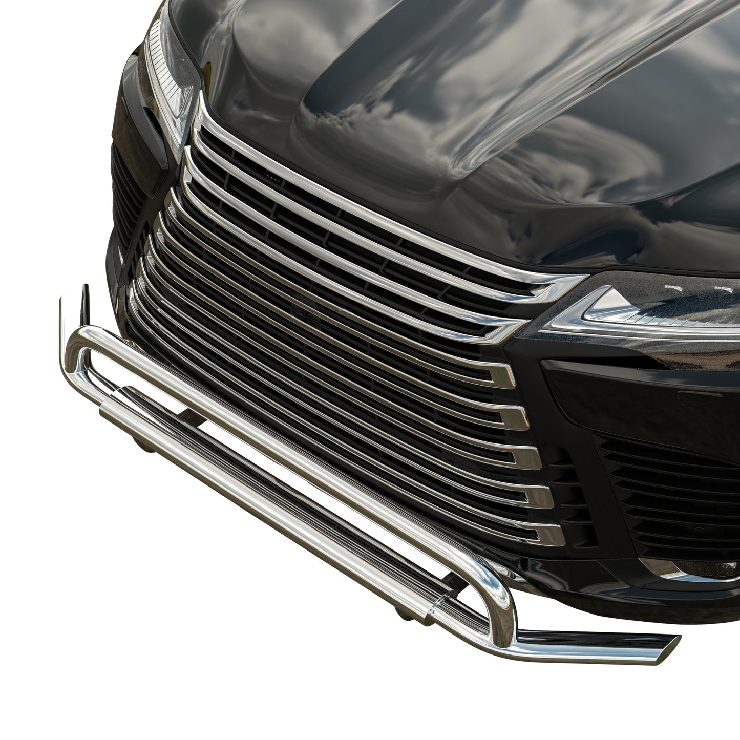 Vanguard Stainless Steel Front Guards Front Runners Bumper Guard for 2022-2024 lexus lx600 nan