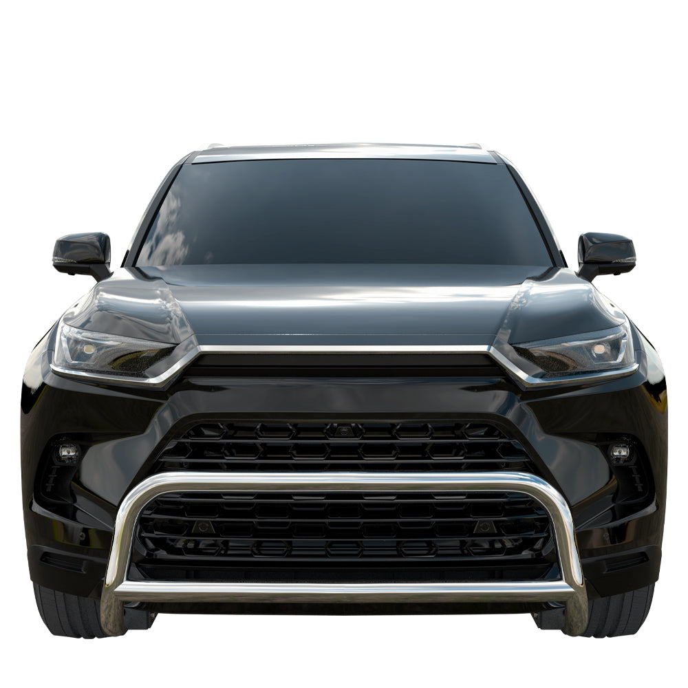 Vanguard Silver Front Guards Front Bumper Bumper for 2024-2025 toyota grand highlander nan