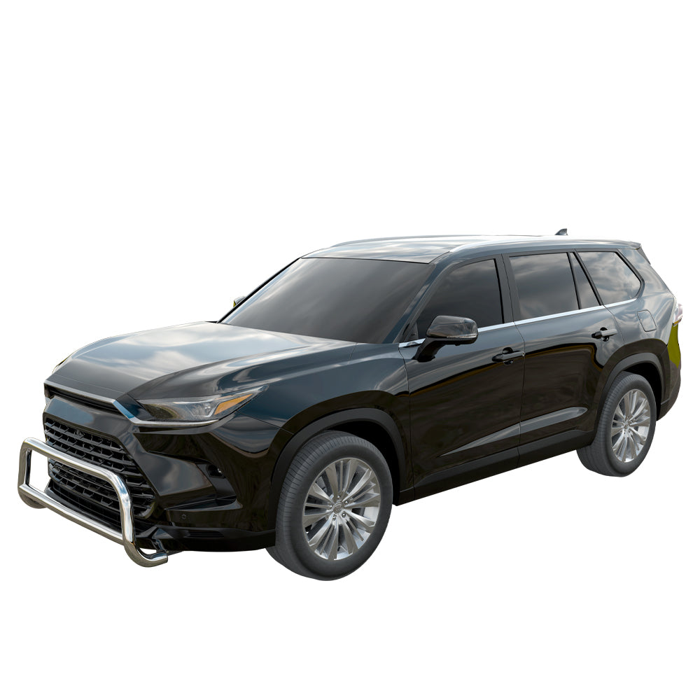 Vanguard Silver Front Guards Front Bumper Bumper for 2024-2025 toyota grand highlander nan