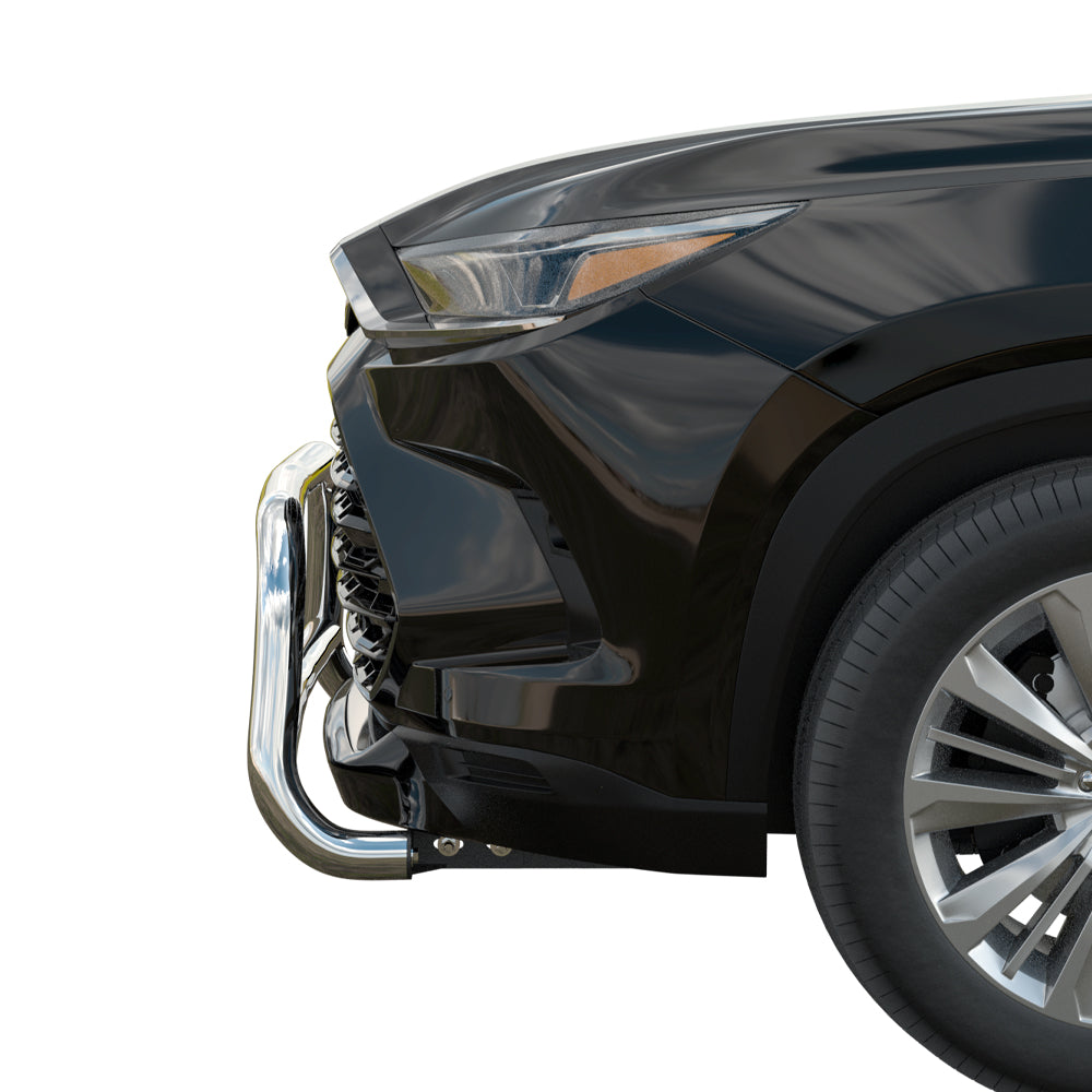 Vanguard Silver Front Guards Front Bumper Bumper for 2024-2025 toyota grand highlander nan