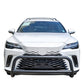 Vanguard Black Powdercoat Front Guards Front Bumper Bumper for 2023-2025 lexus rx500h nan