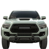 Vanguard Black Powdercoat Heavy Duty Bumpers And Grilles Front Bumpers Bumper for 2015-2023 toyota tacoma nan