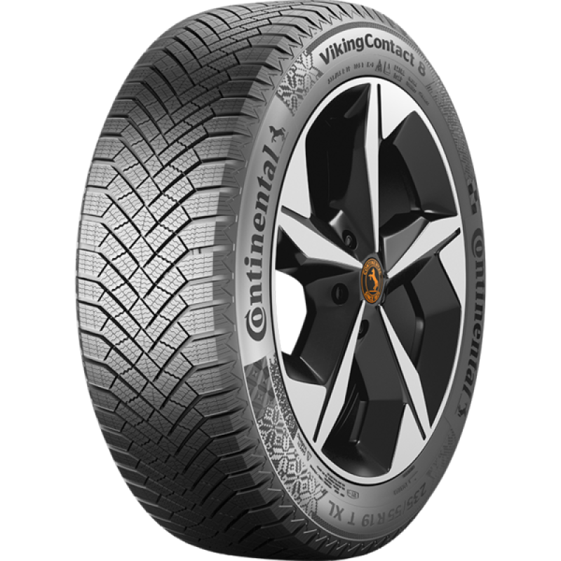 MISC Brands 255/45R19 104T XL CONTINENTAL VIKINGCONTACT 8 SNOW TIRE (TLS) Tire