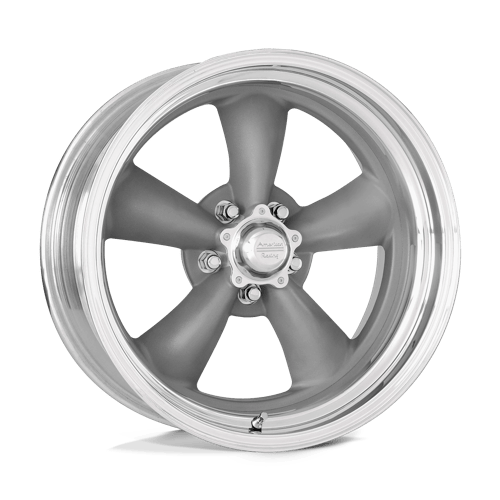American Racing Vintage VNCL205 20X8 5X5 TT-GRY/POL 4.0BS Wheels