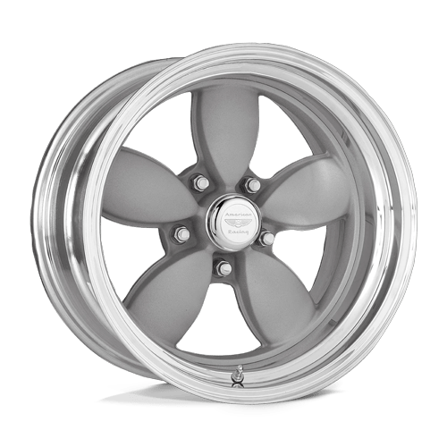 American Racing Vintage VN402 C-200S 15X8 5X4.75 VN-SLV/POL VN Wheels