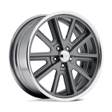 American Racing Vintage VN407 COBRA SL 17X8 5X4.75 GRY +6 4.75 Wheels