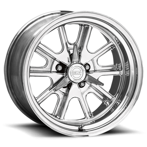 American Racing Vintage VN427P COBRA 17X8 5X4.75 POL 4.5BS Wheels