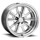 American Racing Vintage VN427P COBRA 17X8 5X4.75 POL 4.5BS Wheels