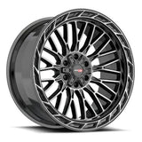 VORTEK Black Diamond Cut W/ Dark Tint VRP-502BDCDT 20x9 5x139.7/5x150 Wheels
