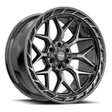 VORTEK Black Diamond Cut W/ Dark Tint VRP-504BDCDT 22x10 6x135/6x139.7 Wheels