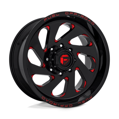 Fuel 1PC D638 20X10 6X5.5 GL-BLK-RTTC -19MM Wheels